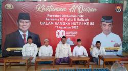 80 Tahun Kemerdekaan RI, Divisi Humas Polri Gelar Khataman Quran bersama 80 Hafiz