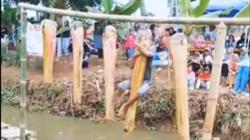Viral Lomba 17 Agustus Paling Effort, Netizen: Benteng Takeshi Versi Low Budget<
