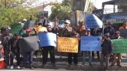 Aksi Solidaritas di Cianjur, Polisi Diminta Usut Tuntas Kasus Kekerasan Terhadap Wartawan <