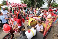 Semarak Karnaval Warga RW 08 Grogol Utara Rayakan HUT ke-80 RI