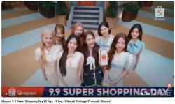 Iklan Shopee 9.9 Super Shopping Day Makin Seru Bareng Hearts2Hearts