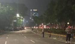 Massa Demo di DPR Bubar, Polisi Tarik Pasukan dan Buka Jalan <