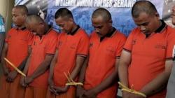 Tampang 6 Pengeroyok Staf KLH dan Wartawan di Pabrik Serang, Oknum Brimob hingga Ormas<