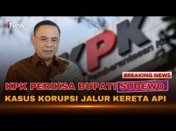 Bupati Pati Sudewo Diperiksa 7 Jam di KPK soal Dugaan Korupsi Jalur Kereta Api