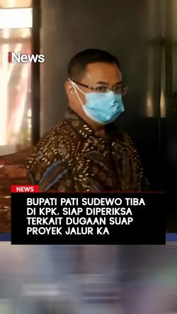Bupati Pati Sudewo Tiba di KPK Siap Diperiksa Terkait Dugaan Suap Proyek Jalur KA