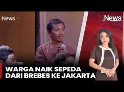 Warga Brebes Bersepeda 2 Hari ke Jakarta, Datang ke Rakyat Bersuara dan Minta Prabowo Hukum Mati Koruptor