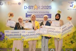 Empat Mahasiswi Raih Beasiswa Riset D-Star 2025   