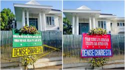 Viral Denise Chariesta Kirim Karangan Bunga ke Rumah Uya Kuya, Netizen Gaduh!