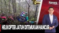 Korban Helikopter Jatuh di Hutan Kalsel Dievakuasi ke RS Bhayangkara Kalbar