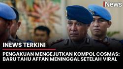 Viral Kompol Cosmas Ngaku Tidak Sadar Rantisnya Melindas Affan Kurniawan