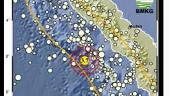 Pusat Gempa Terkini 2 Menit yang Lalu M 3,7 Guncang Sinabang Aceh<