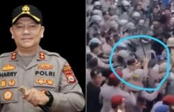 Viral Video Kapolres Sinjai Pukul Peserta Demo, Begini Faktanya<