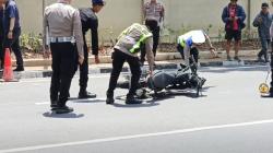 Polisi Gelar Olah TKP Kecelakaan Maut Mahasiswa UNNES usai Demo<