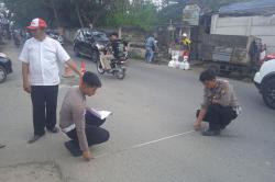 Kecelakaan di Bandar Lampung, Pasutri Boncengan Motor Tewas Ditabrak Minibus<