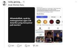 Akun Instagram Anak Menkeu Purbaya Yudhi Sadewa Hilang usai Sebut Ayahnya Lengserkan Agen CIA