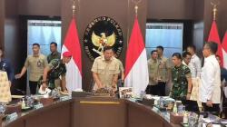 Sjafrie Sjamsoeddin Jadi Menko Polkam Ad Interim, Langsung Pimpin Rapat