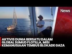 Perahu Catalina Hadapi Badai dalam Misi Kemanusiaan Gaza Flotilla