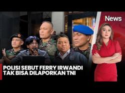 Polisi Tolak Laporan TNI Terhadap Ferry Irwandi, Delik Aduan Hanya untuk Perorangan