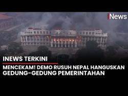 Amarah Gen Z Membara! Gedung DPR Nepal Dibakar, PM KP Sharma Oli Mundur