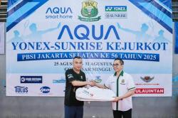 Sukses Digelar, AQUA Yonex Sunrise Dukung Lahirnya Atlet Bulu Tangkis Indonesia