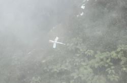 Penampakan Helikopter Jatuh di Jila Mimika Papua usai Dilaporkan Hilang Kontak