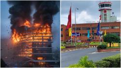 Panas! Hotel Hilton Hangus Dibakar hingga Bandara Kathmandu Tutup