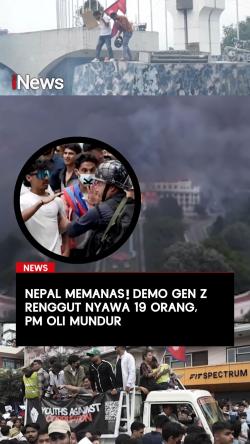 Nepal Memanas Demo Gen Z Renggut Nyawa 19 Orang PM Oli Mundur