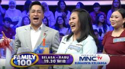 Keluarga Tamin Raih Hadiah Rp50 Juta di Family 100