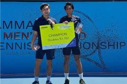 Christhoper Rungkat/Rifqi Fitriadi Juara Ganda Putra Men’s World Tennis Championship Seri 7