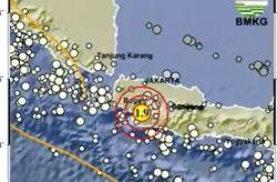 Pusat Gempa Hari Ini Magnitudo 1,9 Guncang Sukabumi<
