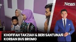 Gubernur Khofifah Kunjungi dan Beri Santunan Keluarga Korban Kecelakaan Bus Maut di Bromo