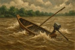 Kecelakaan Perahu Ketinting Terbalik di Sungai Asmat, 6 Orang Selamat dan 1 Balita Hilang<
