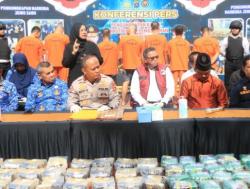 Polisi Bongkar 37 Kasus Narkoba di Sumbar, Sita 50 Kg Sabu dan 49 Kg Ganja<