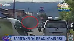 Sopir Taksi Online di Padang yang Viral Acungkan Pisau ke Pengendara Lain Ditangkap Polisi<