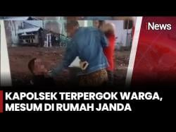 Viral! Kapolsek Kendal Tertangkap Masuk Rumah Janda, Propam Turun Tangan<