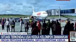 Keributan Antarkaryawan di Bandara DEO Sorong, Dipicu Konflik Kontrak Kerja<