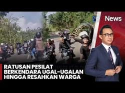 Bubarkan Konvoi Perguruan Silat yang Blokade Jalan, Polres Tuban Amankan 39 Pemuda  <