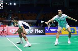 Fajar/Fikri Bungkam Pasangan Malaysia, Lolos ke 16 Besar Korea Open 2025