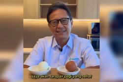 Viral Sarapan Sehat ala Menkes, Makan 2 Telur Rebus Setiap Pagi!