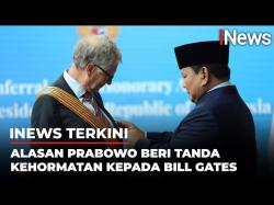 Presiden Prabowo Bertemu Bill Gates di New York, Beri Bintang Jasa Utama