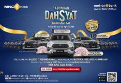 Ayo Nabung di MNC Bank, Bisa Dapat Hadiah Mobil dan Motor!