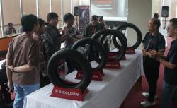 Melantai di IMOS 2025, Swallow Pamerkan Teknologi Ban Baru