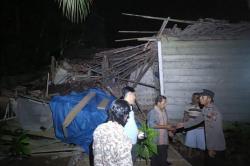 Gempa Tanggamus M4,6 Rusak 9 Rumah Warga, Polri Dirikan Posko Darurat<