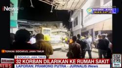 Update Ponpes Al Khoziny Sidoarjo Ambruk, 32 Korban Luka Dievakuasi ke Rumah Sakit