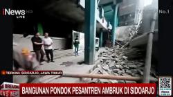 Musala Ponpes Al Khoziny Sidoarjo Ambruk, Evakuasi Masih Berlangsung<