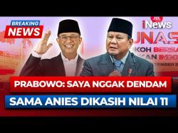Presiden Prabowo Ngaku Tak Benci Anies Meski Pernah Dikasih Nilai 11