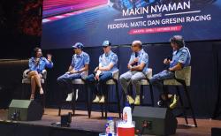 Jelang MotoGP Mandalika, Tim Gresini Racing Sambangi Penggemar di Jakarta