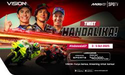 Jadwal dan Link Live Streaming MotoGP Indonesia 2025, Saksikan di VISION+ 