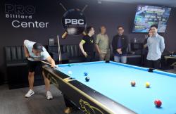 Atlet Biliar Dunia Shane Van Boening (SVB) Kunjungi Pro Billiard Center