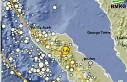 Pusat Gempa Hari Ini 10 Menit yang Lalu M 3,6 Guncang Gayo Lues Aceh<